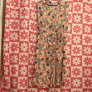 Seashell linen dress